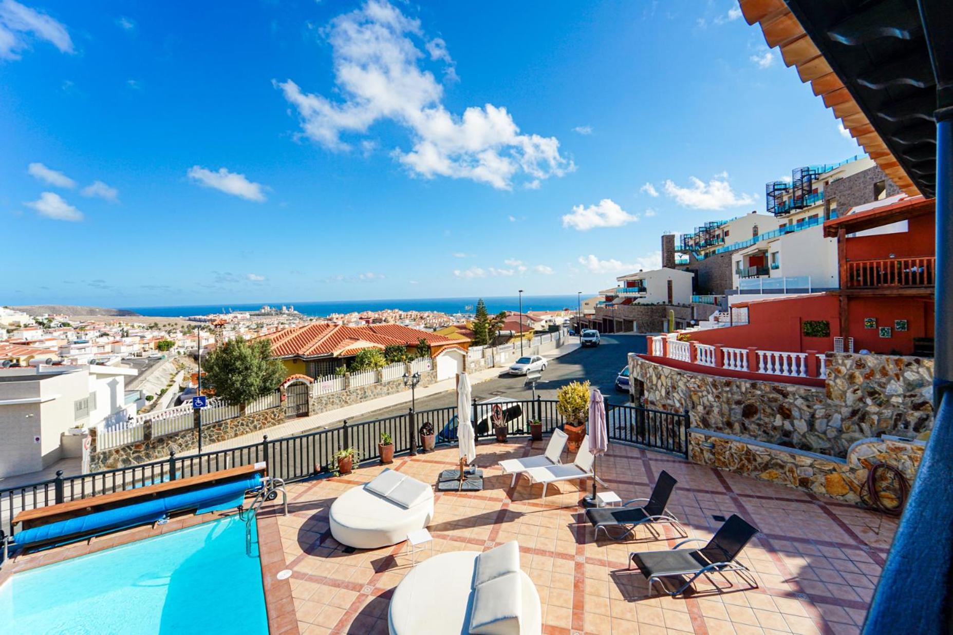 Magnificent 5-star With Sea View, Jacuzzi And Pool * Mogán