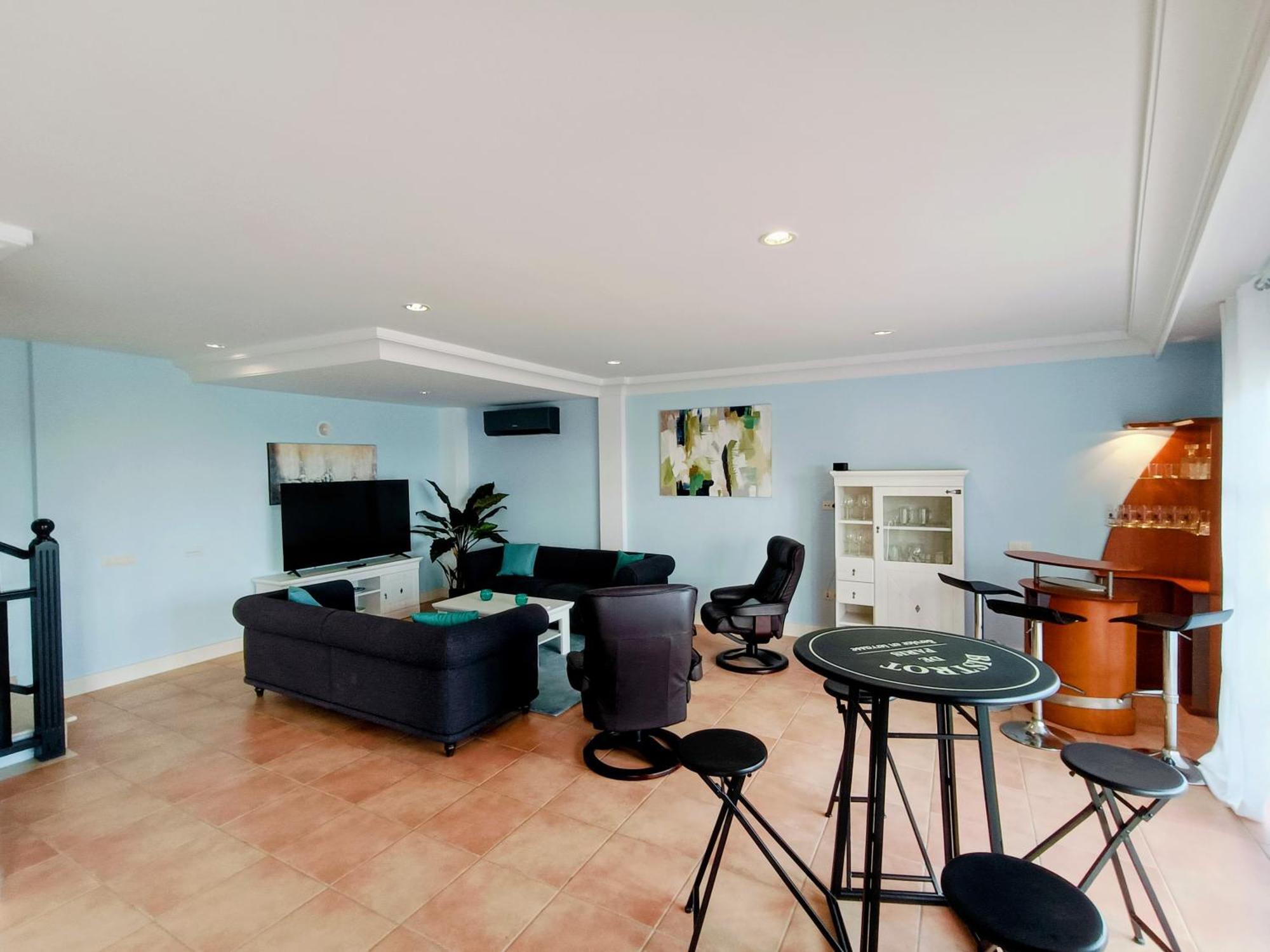 Magnificent 5-star With Sea View, Jacuzzi And Pool Mogan
