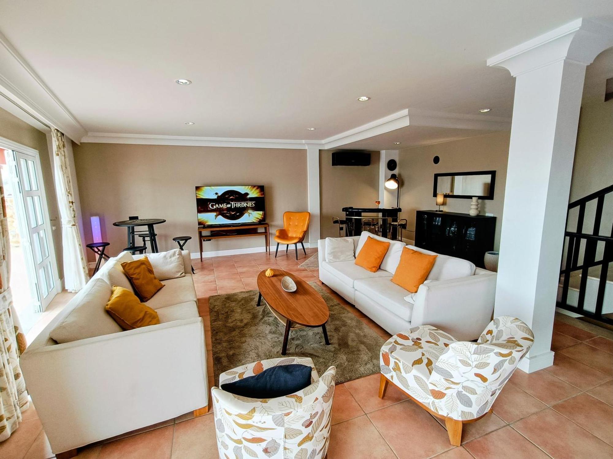 Magnificent 5-star With Sea View, Jacuzzi And Pool Mogan